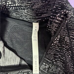 lululemon athletica Black and White Hoodie